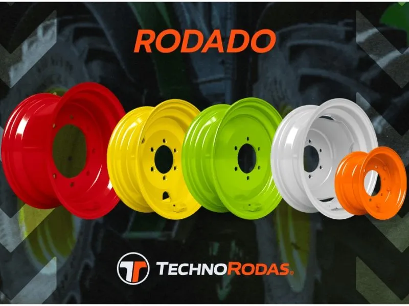 Rodados mais robustos para máquinas agrícolas mais pesadas: Technorodas acompanha a evolução do campo